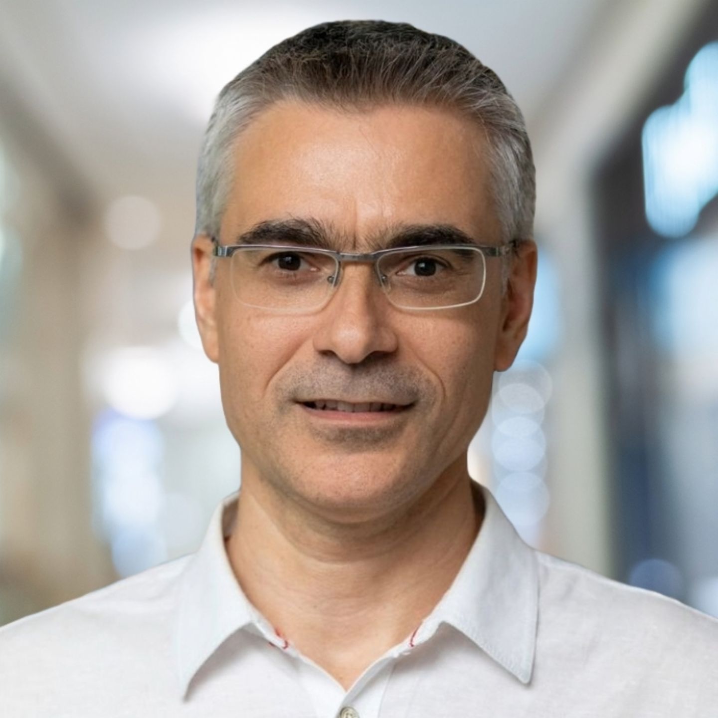 The image features a portrait of the conversation partner Dobrin Mirevski, CDO at EOS Bulgaria.