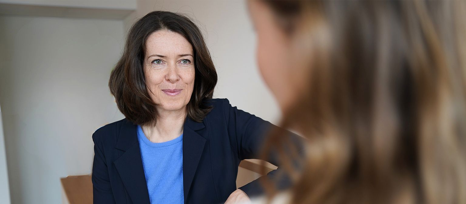 Meike Fabian in an interview