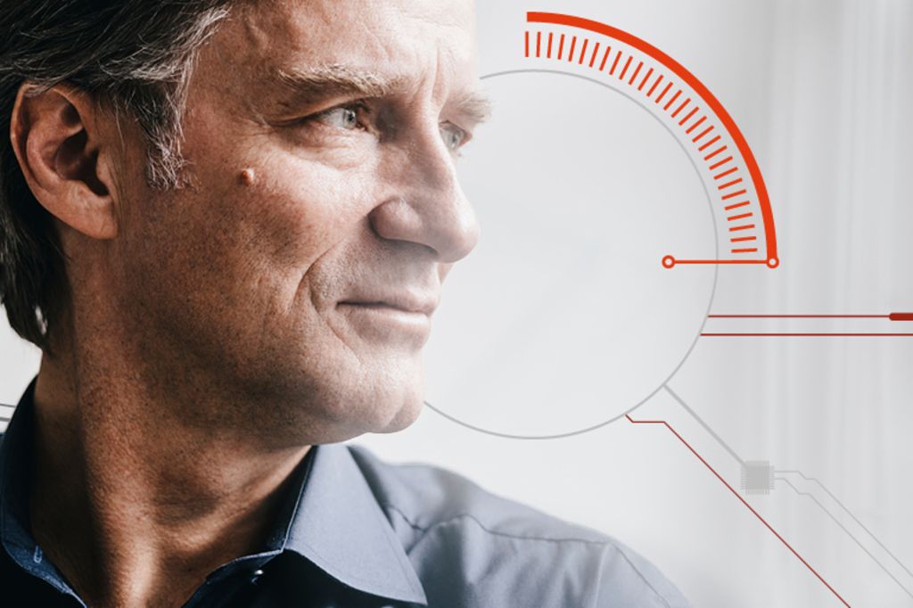 Businessman looking away: Consumers do not have a lot of digital trust