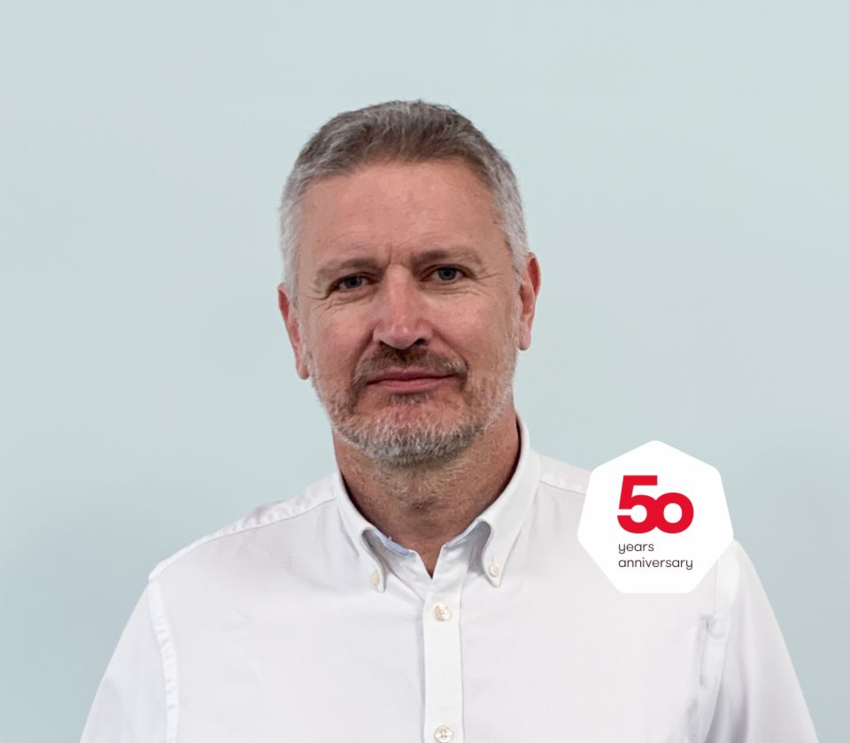 Portrait of Anthony Jenks Managing Director of EOS Solutions, UK