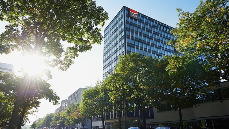 CSR strategy of the EOS Group: EOS headquarters on the Steindamm in Hamburg 